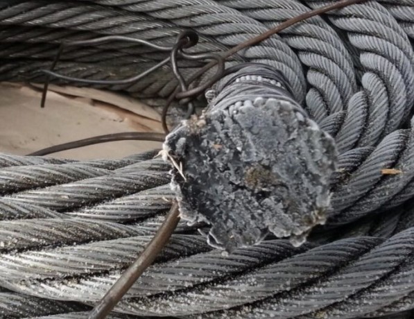 Канат стальной двойной круглопрядный правой свивки В ЛК-3 11,5 мм ГОСТ 7667-80 фото