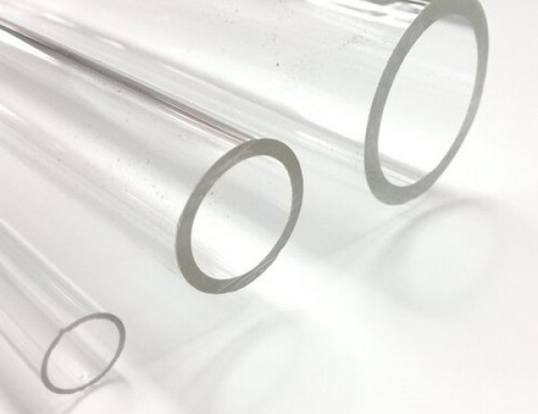 Оргстекло труба круглая прозрачная PLEXIGLAS 3х90х84х2000 мм фото