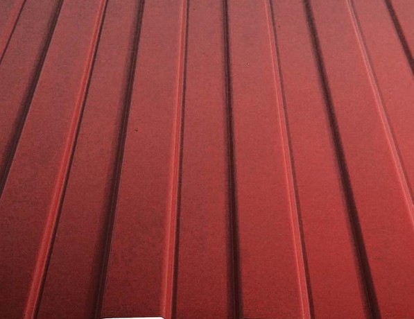 Профнастил стальной стеновой односторонний плоский гладкий железный блеск С44 0,7х44х1000х1047 мм ГОСТ 24045-94 фото