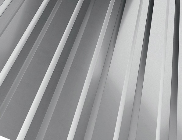 Профнастил стальной стеновой односторонний плоский гладкий мышино-серый С30 0,6х30х1000х1051 мм ГОСТ 24045-94 фото