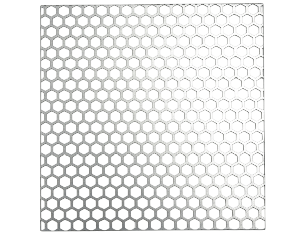 Сетка нержавеющая перфорированная 08Х17Н13М2 15х15х2 мм фото