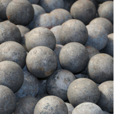 Шары стальные мелющие катаные фото