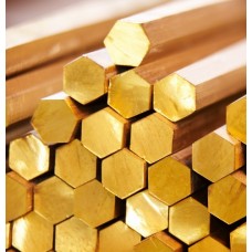 Шестигранник медный х/д твердый фото